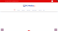 Desktop Screenshot of pcmedicsnow.com